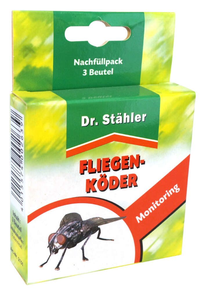 Dr. Stähler Garten-Apotheke Fliegen-Falle für den Außenbereich Nachfüllpackung